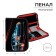 Penal 1 section 140 x 210 x 40 mm, folding pocket and cosmetic bag, fabric, calligrata topontent "Cool car"