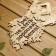 2-layer plate "Do not take a good broom", 30x17.5cm