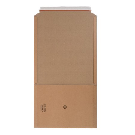 Postal box 325 x 250 mm, height 20-75 mm, microhofro cardboard 2.2-3.0 mm, tape tape-3