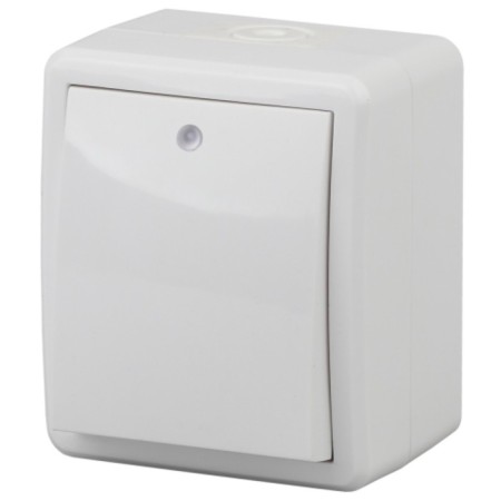 IP54, 10AX-250V backlight circuit breaker, OS, ERA expert, white