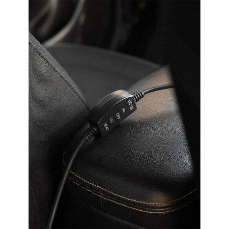Pack with heated in the rear seat AIRLINE, 12 V, 35/45W, 128x49 cm, gray-5