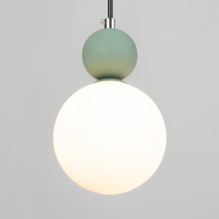 Lamp "ALVA" G9 40W green 12x12x18-118 cm-2