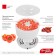 Sushilka for vegetables and fruits "Great Rivers" VR-5, 125 W, 5 tiers