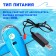 Shark "White", radio -controlled, floats, works from the battery, the color is gray