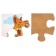 Developing puzzles made of wood "Forest animals"