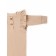 Children's overalls with ruffles fashion, height 68 cm, beige color