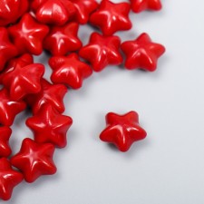 Surgut in granules in the stars' stars package, deep red matte 55 g 12x8 cm