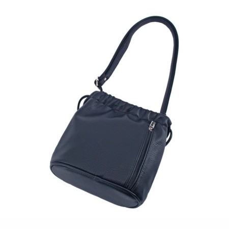 Female bag (B2779-03110) Artificial leather, blue, 1x210x20 cm-1