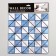 Self -adhesive panel 30*30cm soft, triangles blue