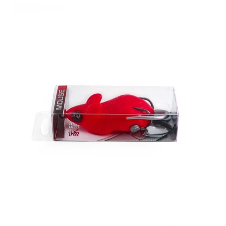 Namazu Mouse-Namazu mouse with petals, 76 mm, 26 g, color 12, double yr hoks bn #2-5