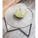 Bruno's table, 575 × 757 × 500 mm, color gray marble