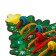 New Year's toy. Lacing "New Year! Dress the Christmas tree "