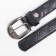 Building belt, width 2.2 cm, screw, buckle metal, black color