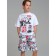 Pajama for the boy PlayTode: T -shirt and shorts, height 128 cm