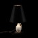 Highway lamp "Pomegranate" black-silver, 30 × 22 × 22 cm