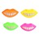 Whistle "lips with teeth", color mix