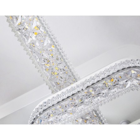 LED ceiling LED with Ambrella Light, Original, Fa9541, 4XLED, 108 W, 8100LUM, 3000, 6400K, white color.-4
