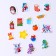 Velcro game "Funny animals"