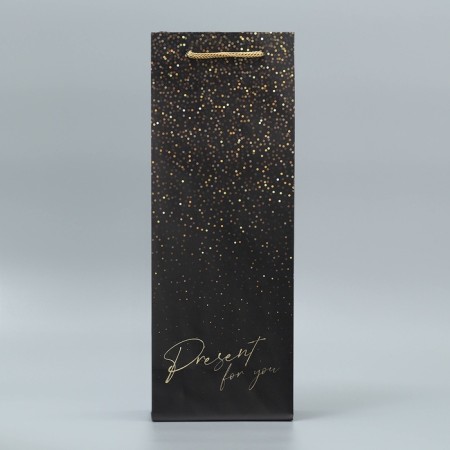 Gift package for a bottle, packaging, "shine", 36 x 13 x 10 cm-3