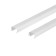 Cable-channel 15x10mm 2.2m "decoration" with an adhesive base, 001-g white glossy