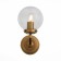 Sconces st. SL234.401.01. Varieta. 1x40 W, E27, 14x27 cm, black color, gold