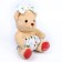 Soft toy "Mishutka in a bandage", color mix
