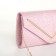 Female bag on a magnet, pink color
