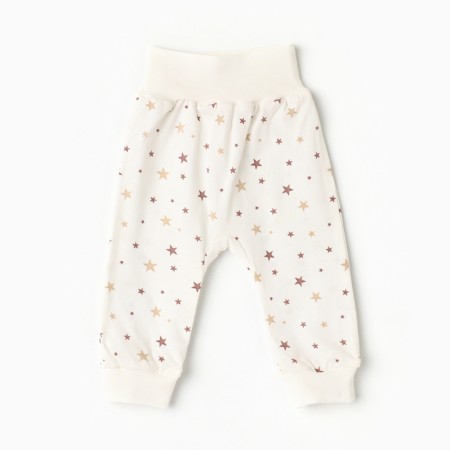 Children's sliders "Antoshka", white color/stars, height 74