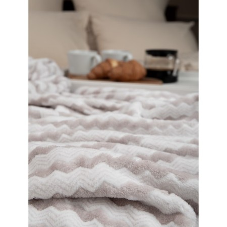 Texrepublic blanket, size 200x220 cm, gray color-8