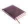 The diary is low, PVC cover, A5 format, 140 l, cell, metallic pink