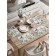 A set of napkins for setting the table “Summer Paints”, rectangular, rounded edges, size 30x46 cm, 4 pcs