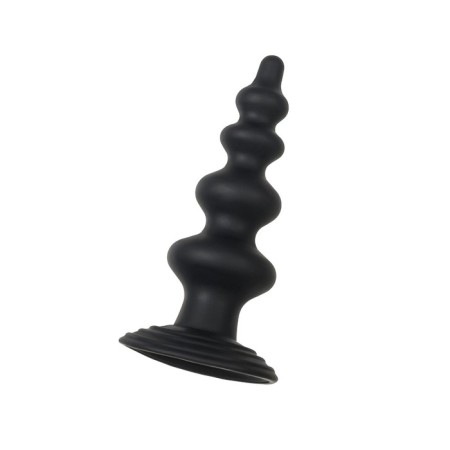 Replaceable nozzle for sex machines Diva, 20 cm, metal, black color-4