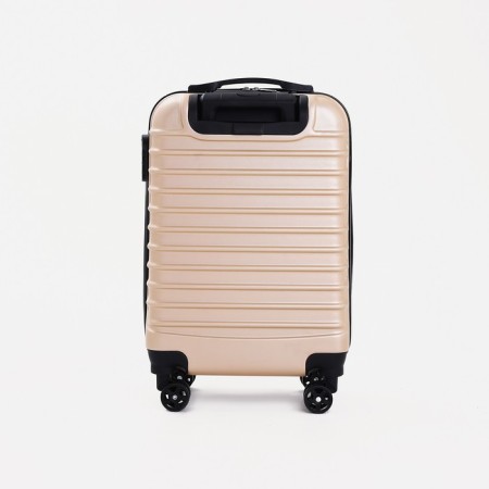 Small suitcase 20 ", lightning department, code castle, beige color-4