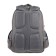 School backpack Bruno VisConti, 40 x 30 x 16 cm, ergonomic back, "hip-hop", dark gray