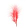 A set of feathers for decor 10 pcs., Size 1 pc: 7 × 7 cm, color powder mix