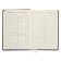 Leduced Diary A5, 160 sheets, Devente. Be happy!, Firm cover of artificial leather with foam rubber, cream block 70 g/m2, black