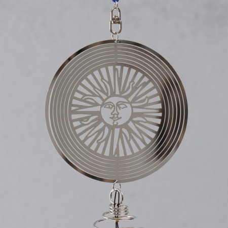 Wind music metal, plastic 4 tubes "Sun" 65x10x6.5 cm-1