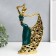 Souvenir Ceramics "Dance Carmen" dark green with gold 31x17 cm