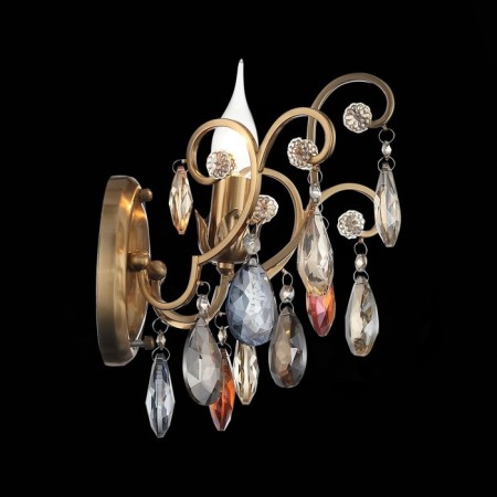 Sconces st. SL421.301.01. Vianeta. 1x40 W, E14, 26.5x23 cm, bronze color-3
