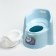 Children's Little King pot, removable bowl, pastel-blue color