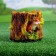 Figure pot "Squirrel in hemp" Malaya 13x15x15cm