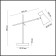 Liam 1x40W table lamp E14 black
