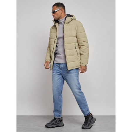 Sports male winter, size 54, color light green-1
