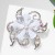 White-radiant in silver