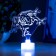 Light "Frog" LED RGB 6 colors from batteries LR1130, 3pc 10x9.5 cm Risalux