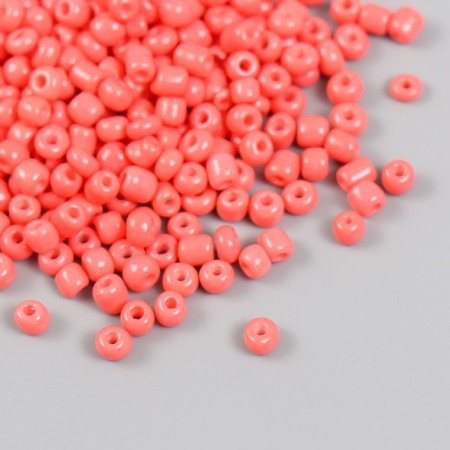 Glass beads 6/0 "salmon" bright 450 g