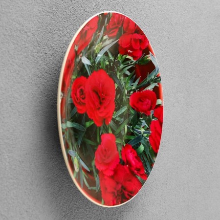 Decorative plate "rose", d = 17.5 cm-3