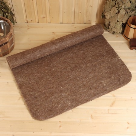 Rug sunbathing for the bath "Classic" 70x200 cm dark