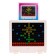 Light-luminary mosaic designer Light Circle, 126 parts, 10 cards