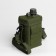 Tourist Flood "Adventure" 2 l, with a case, olive
